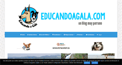 Desktop Screenshot of educandoagala.com